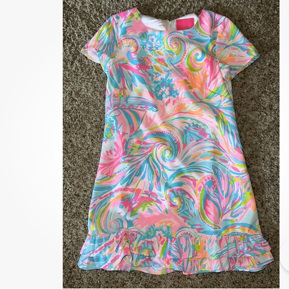 Lilly Pulitzer Maisie Romper Like New Sz.6 - Picture 2 of 6